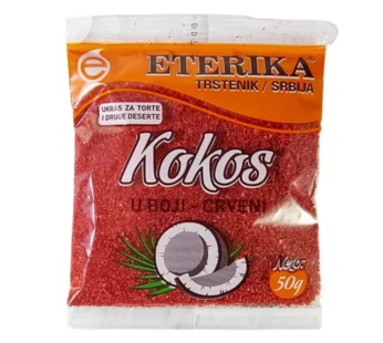 KOKOS U BOJI CRVENI 50GR ETERIKA