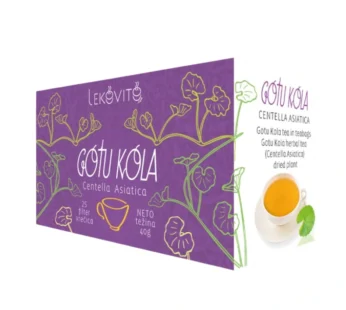 ČAJ GOTU KOLA FILTER 40GR LEKOVITO