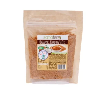 KOKOSOV ŠEĆER ORGANSKI 100G SANATERRA