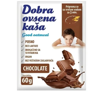 KAŠA OVSENA ČOKOLADA 60GR DOBRA