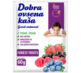 KAŠA OVSENA ŠUMSKO VOĆE 60GR DOBRA