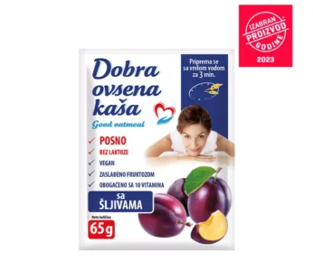 KAŠA OVSENA ŠLJIVA SA CIMETOM 60G DOBRA