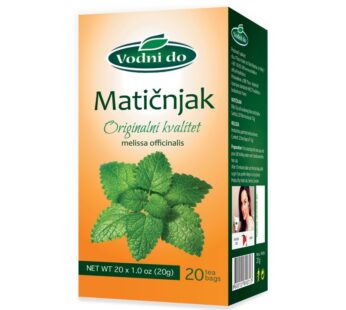 ČAJ MATIČNJAK FILTER 20G VODNI DO