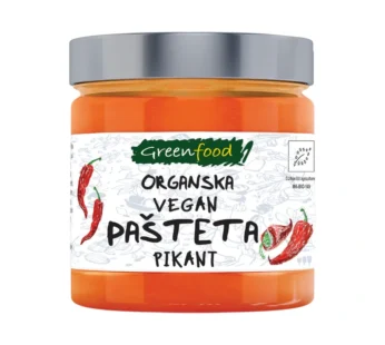 PAŠTETA PIKANT 185G GREEN FOOD