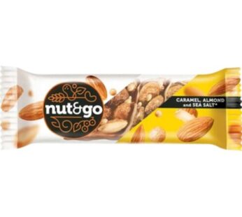 NUT BAR PROTEINSKI BADEM KARAMELA CRNI 36G 18/1 KDV