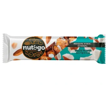 NUT BAR BADEM KOKOS KARAMELA PLAVI 36G 18/1 KDV