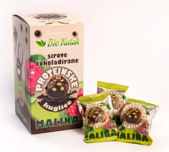 KUGLICE PROTEINSKE MALINA 30G BIOKUTAK