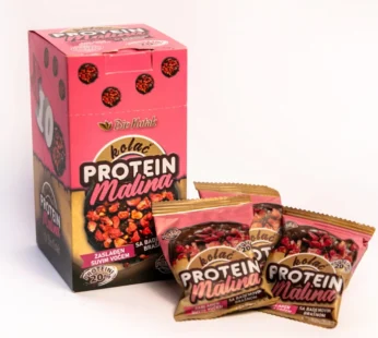KOLAČ PROTEINSKI MALINA BADEM 25G BIOKUTAK