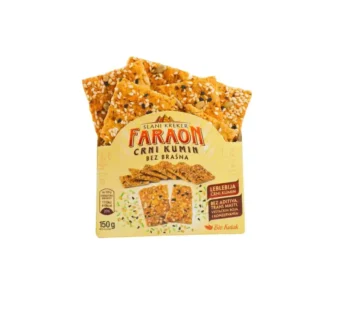 KREKER FARAON CRNI KUMIN 150G BIO KUTAK