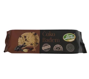 KEKS ČOKO BADEM 160G ZRNO ZDRAVLJA