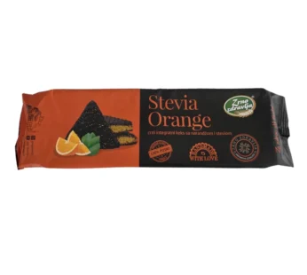 KEKS STEVIA ORANGE 160G ZRNO ZDRAVLJA
