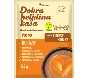 KAŠA HELJDINA MED 55G DOBRA