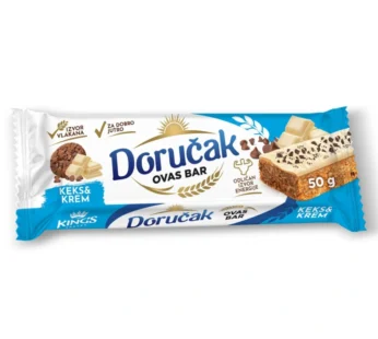 OVSENI BAR KEKS I KREM 50G DORUČAK