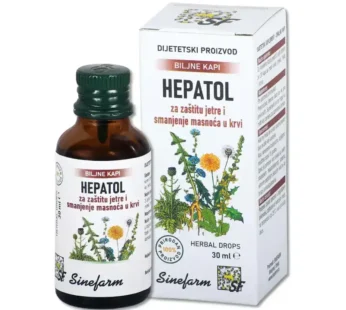KAPI ZA JETRU I SMANJENJE MASNOĆE 30ML SINEFARM