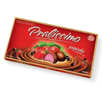 PRALINE JAGODA 250G BG PRODUKT