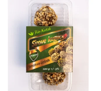 KUGLICE SIROVE SMOKVA LEŠNIK 120G BIO KUTAK