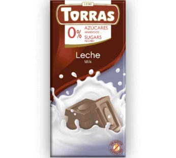 ČOKOLADA MLEČNA 75G TORRAS