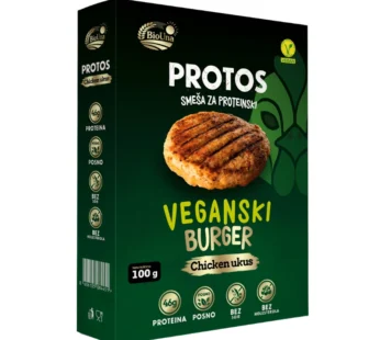 BURGER SMESA VEGANSKA PILETINA 100G PROTOS
